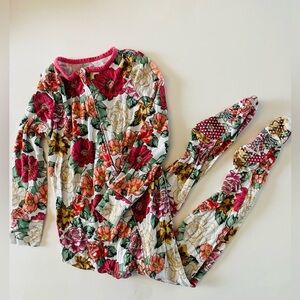 Free Birdees Baby Footies Fall In Love Print Onesie